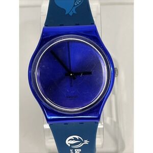 Swatch 1st European Games Baku 2015- GS144C RARE Watch-‎ New Battery